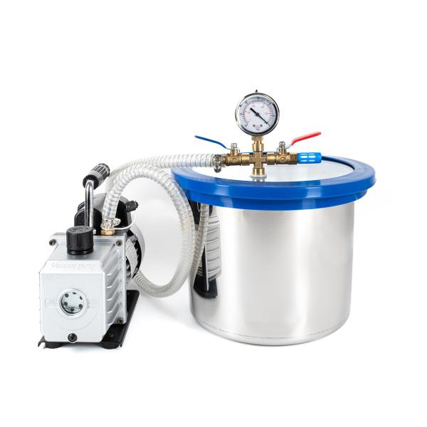 Chambre à vide 8L avec pompe à huile 230V/50Hz