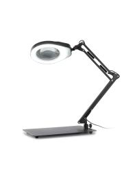 PD178S lampe de travail avec loupe 8D - noir