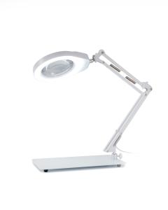 Lampe de table avec loupe PD178S grossissement 8D - blanc