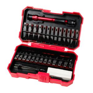 Bistouri avec lames remplaçables 26pcs TH-1001