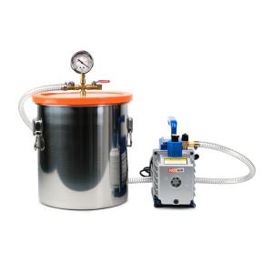 Chambre à vide 18L avec pompe à huile 230V/50Hz