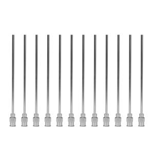 Aiguilles de dosage en acier inoxydable 14G 2,95", lot de 12 pièces