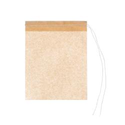 Sachets-filtres jetables en papier pour le thé et le café 6x8cm - 100pcs