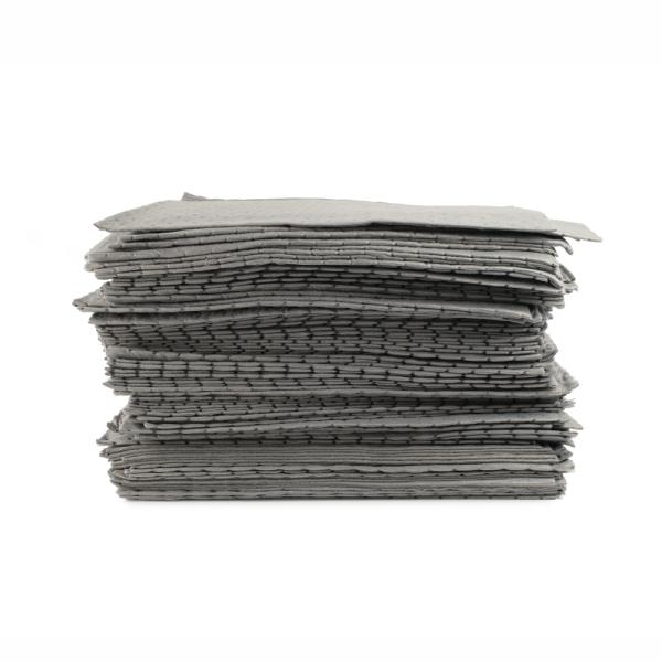 Tapis d'absorption des huiles et des graisses 50 × 40 cm - paquet de 100
