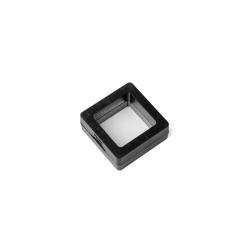 cadre flottant 3D noir 5x5x2 cm