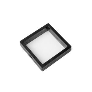 Membrane de présentation Cadre 3D noir 9x9x2 cm