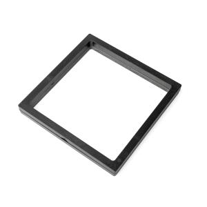 Membrane de présentation Cadre 3D noir 18x18x2 cm