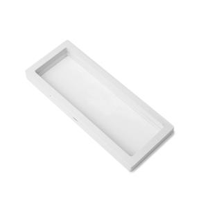 Membrane de présentation Cadre 3D blanc 9x23x2 cm