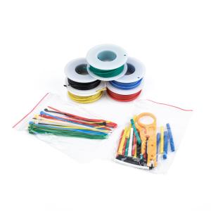 Fils en silicone (20 AWG / 0,81 mm), 5 couleurs - set