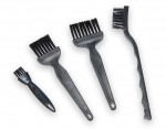 Brosses de nettoyage en nylon à triple rangée 30x9 mm