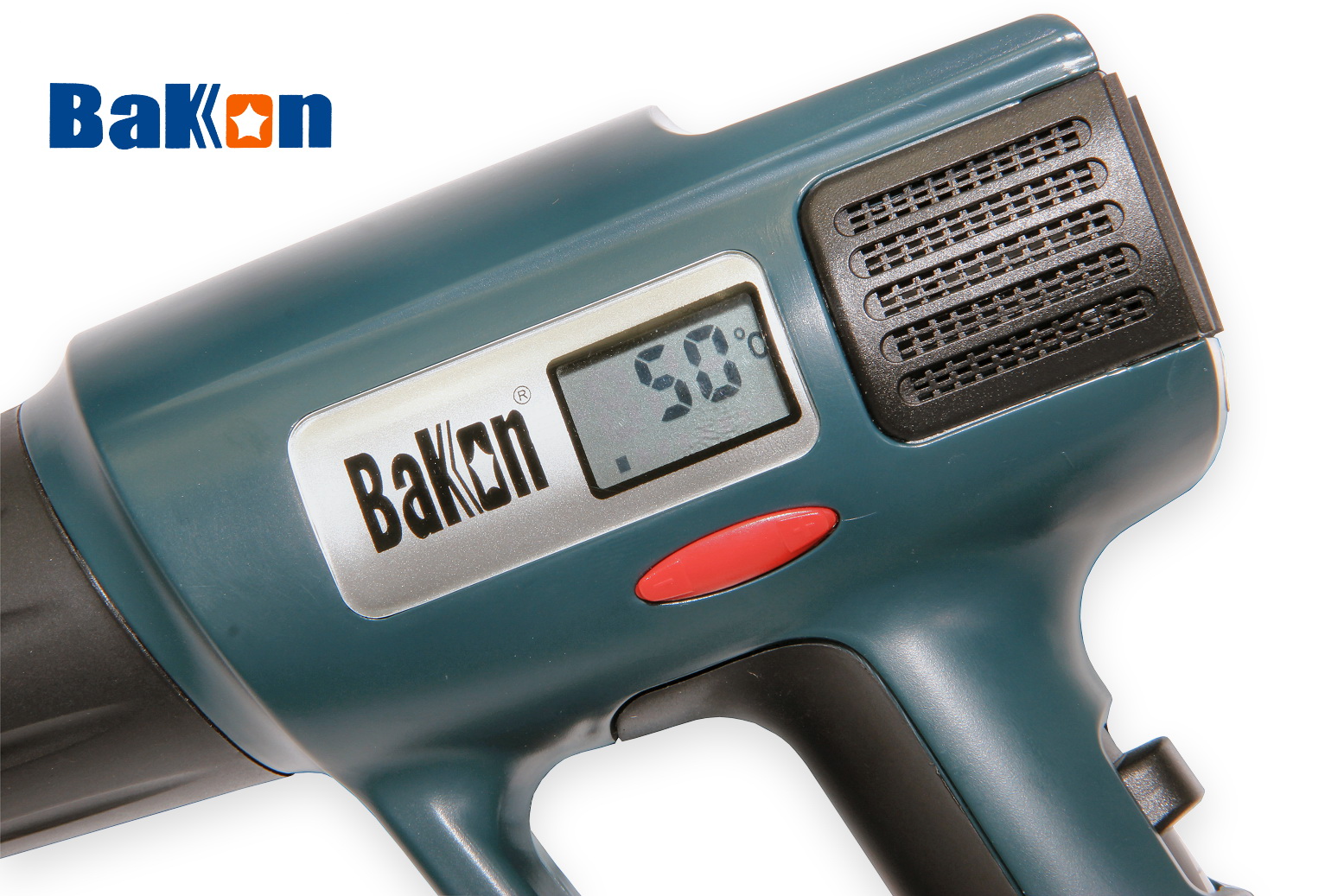 Bakon BK8020 Pistolet thermique à main LCD avec affichage
