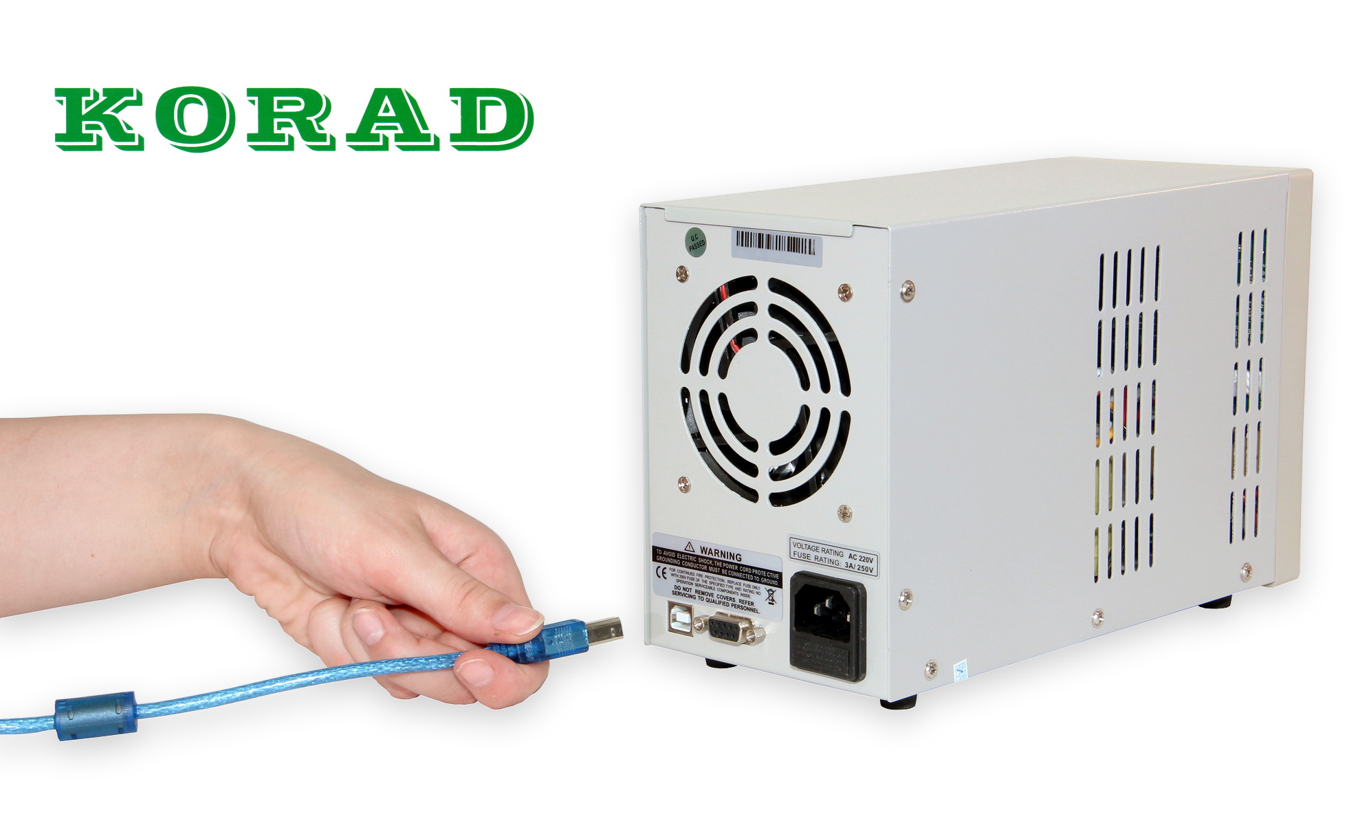 Alimentation programmable de laboratoire Korad KA6003P avec connexion PC