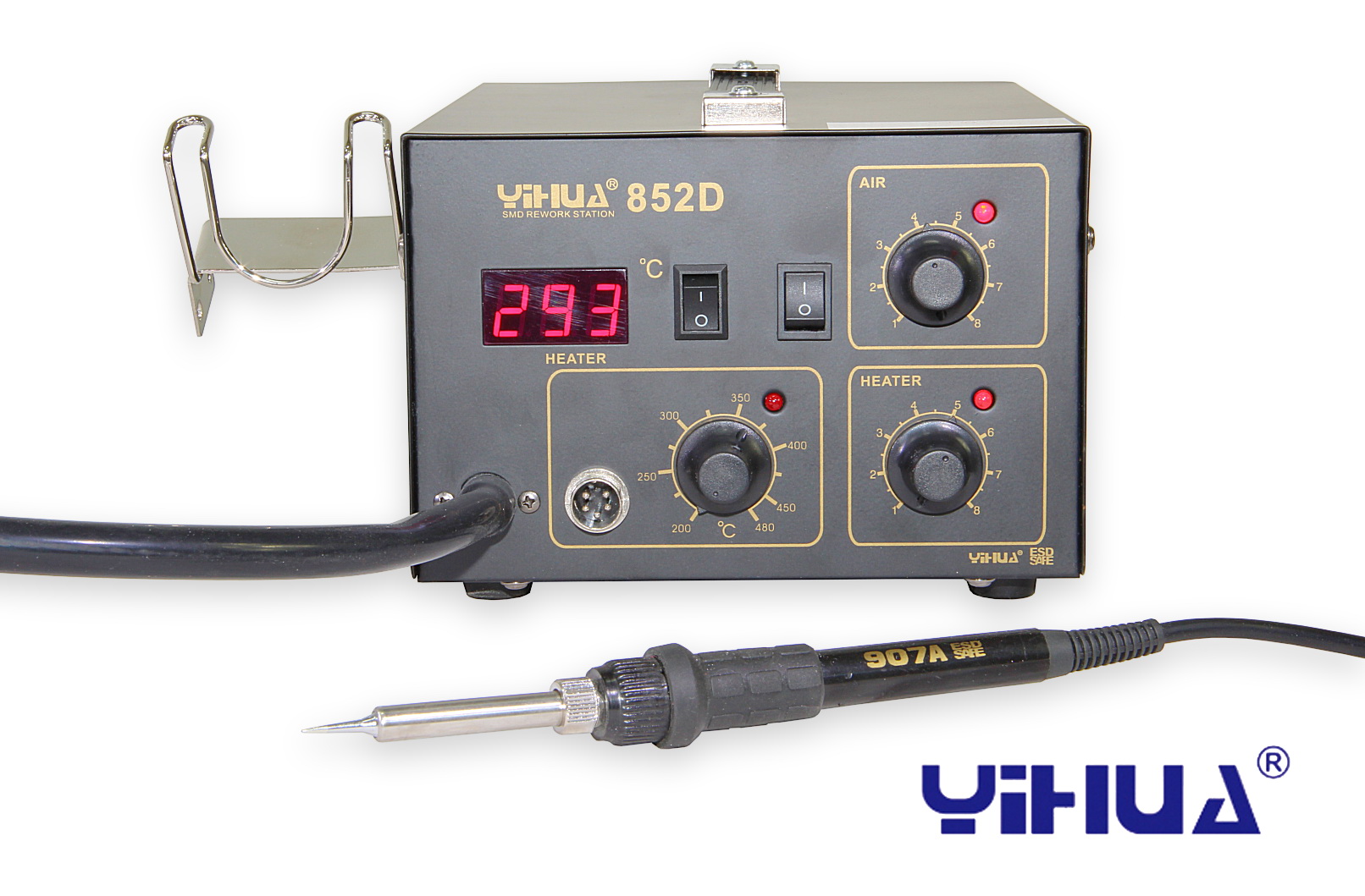 Yihua 852D Station de soudage combinée avec compresseur à membrane