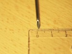 Aiguille avec une pointe de 1,2 mm