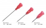 Aiguilles de distribution en acier inoxydable avec tube en téflon inséré 25,4mm 21G 1pc