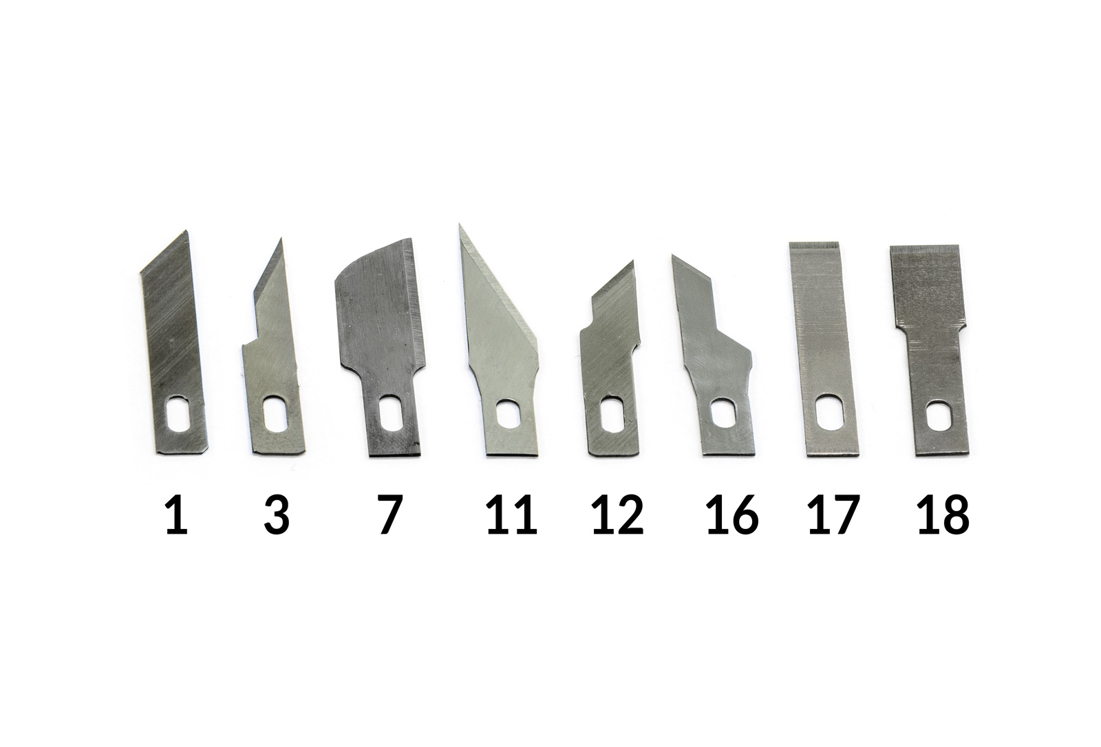 Lame de scalpel type 7