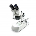 Eclairage pour microscopes col de cygne 2x LED ALU