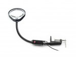 Lampe de service LED flexible avec loupe PDOK PD-032A 8 dioptries grossissement 3x