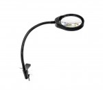 Lampe de service LED flexible avec loupe PDOK PD-032A 8 dioptries grossissement 3x