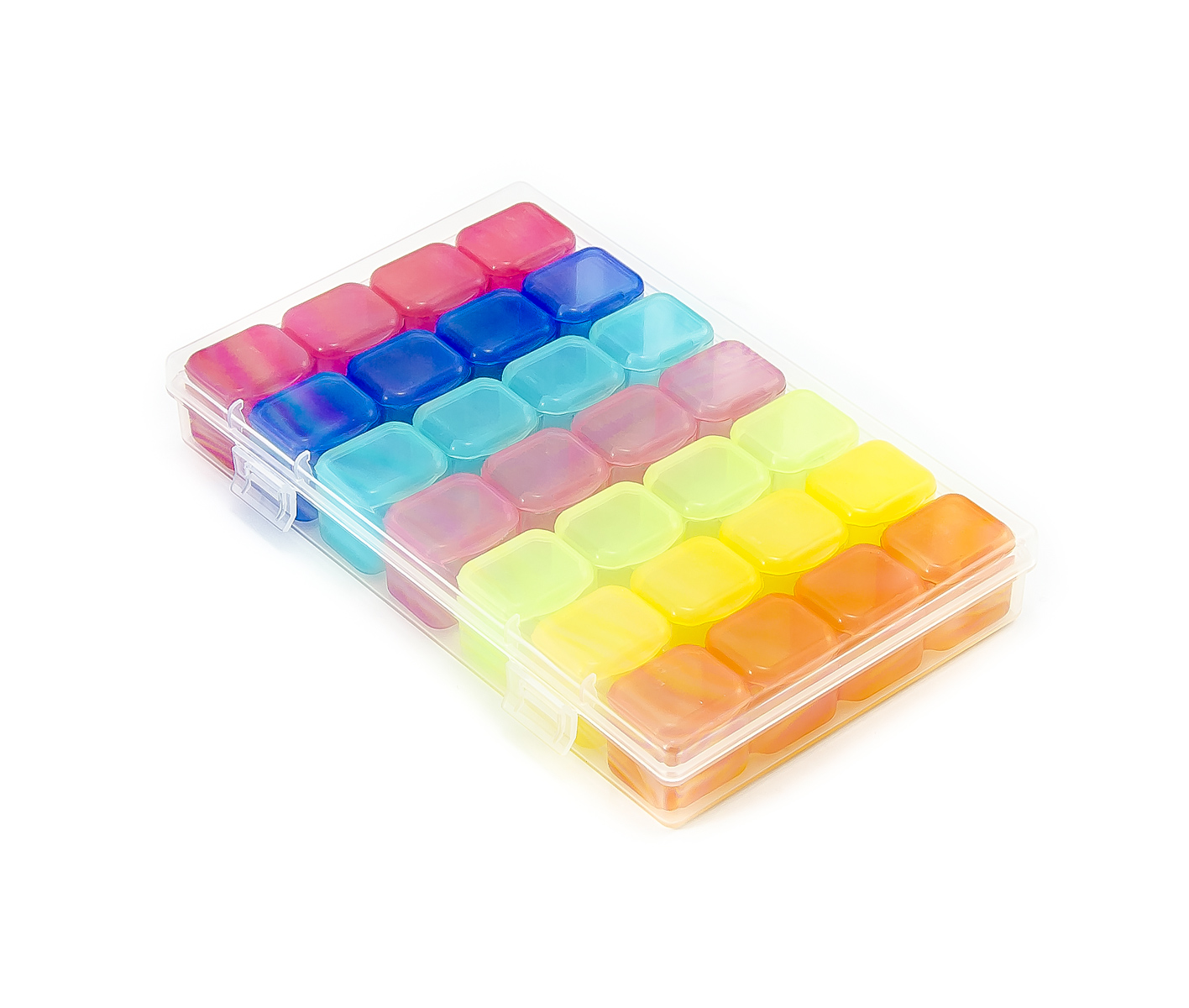 Boîtes pour composants CMS et vis, 28 chambres