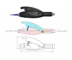 Fisnar 700PTPCW vanne manuelle de serrage de tuyau (étranglement)