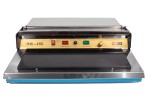 HW-450 banderoleuse manuelle en acier inoxydable pour film étirable alimentaire