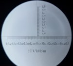 Microscope de poche à LED avec zoom fixe 150x et graduation