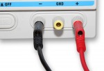 Câble pour alimentations de laboratoire 100cm rouge