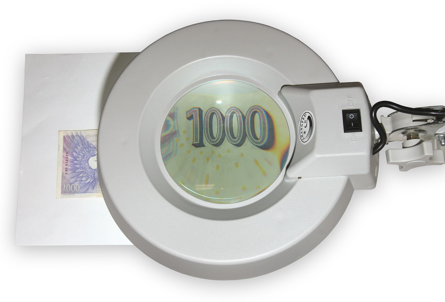 Lampe à loupe circulaire série T86-B, grossissement 5D