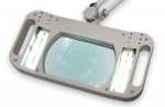 Lampe loupe T86-F avec grande lentille grossissante grossissement 5D