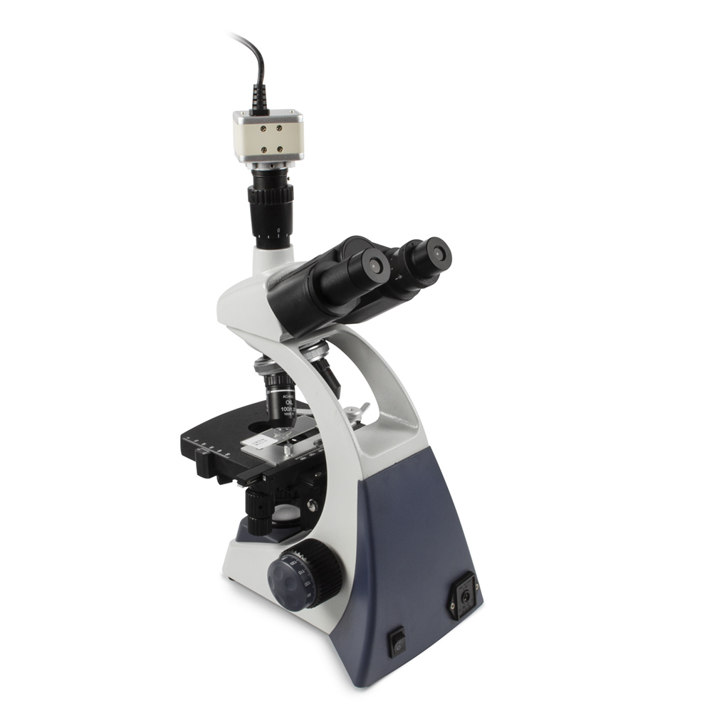Microscope binoculaire (vidéo) de laboratoire XSP500