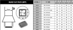 Buses à air chaud pour circuits QFP set 11pcs