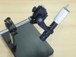 Support de caméra angulaire pour microscope électronique et microscope électronique tout-en-un