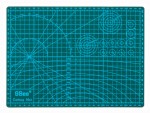 Tapis de coupe double face vert A4 30x22cm