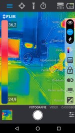 Imageur thermique Flir One Pro Android, USC-C, -20°C à +400°C