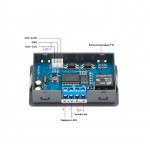 Relais temporisé programmable XY-WJ01 125V/5A