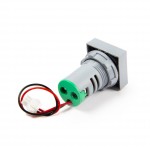 Ampèremètre numérique AC 0-100A pour installation encastrée 22mm carré