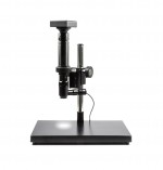 Microscope monoculaire avec grossissement 30-200x et éclairage interne pour l'inspection et la défectoscopie