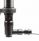 Microscope monoculaire avec grossissement 30-200x et éclairage interne pour l'inspection et la défectoscopie