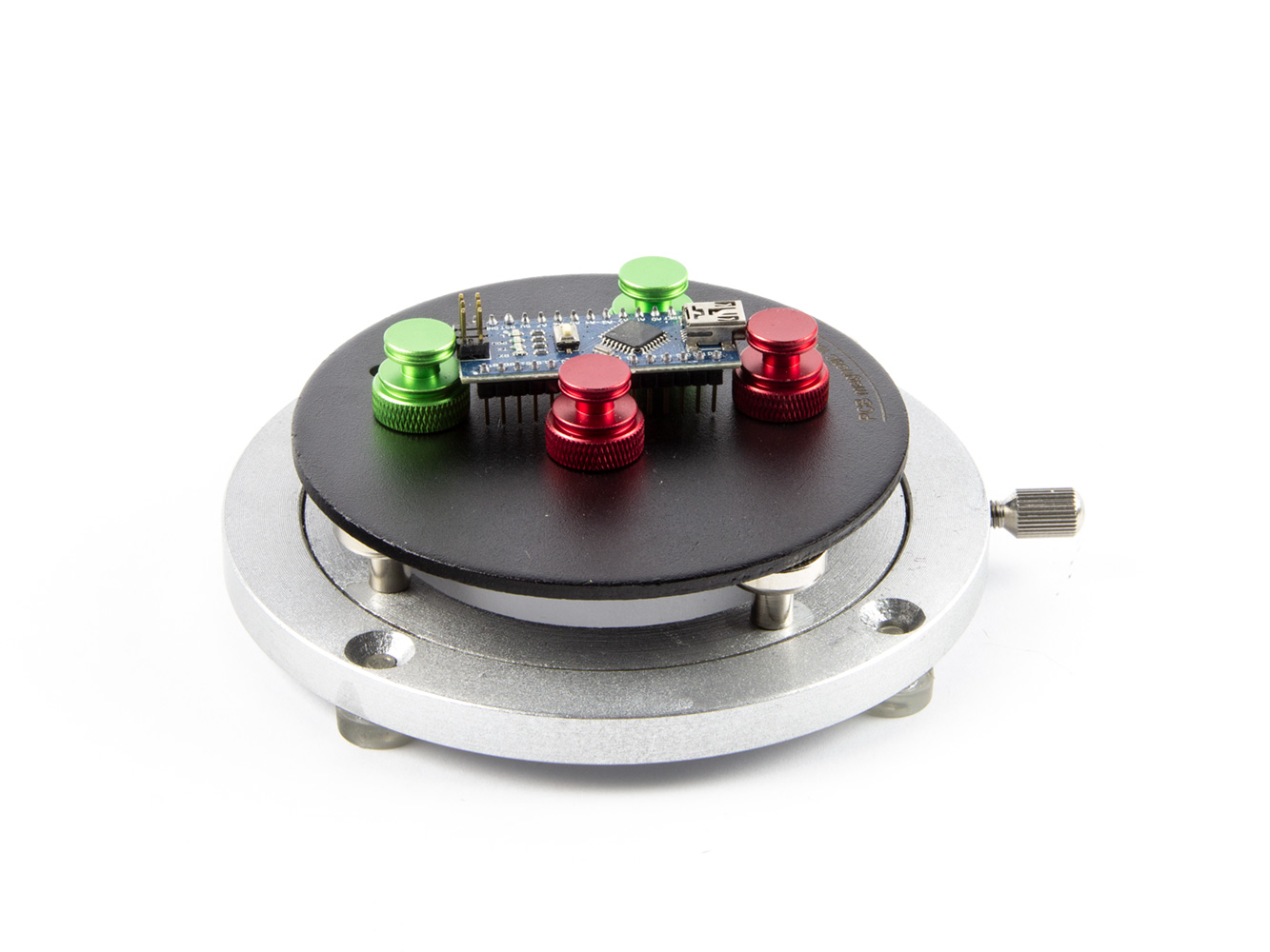 plate-forme magnétique rotative à 360° pour le montage du circuit imprimé sous le microscope