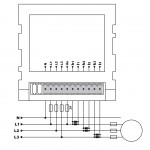 VA-mètre industriel pour 250A 2-500V intégré