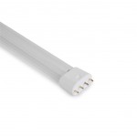 Tube UV-C 60W de remplacement avec douille 2G11 pour lampe germicide 360°