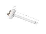 Sonde céramique type K pour la mesure des hautes températures de 0 à 1300°C, longueur 100mm