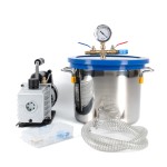 Chambre à vide 8L avec pompe à huile 230V/50Hz