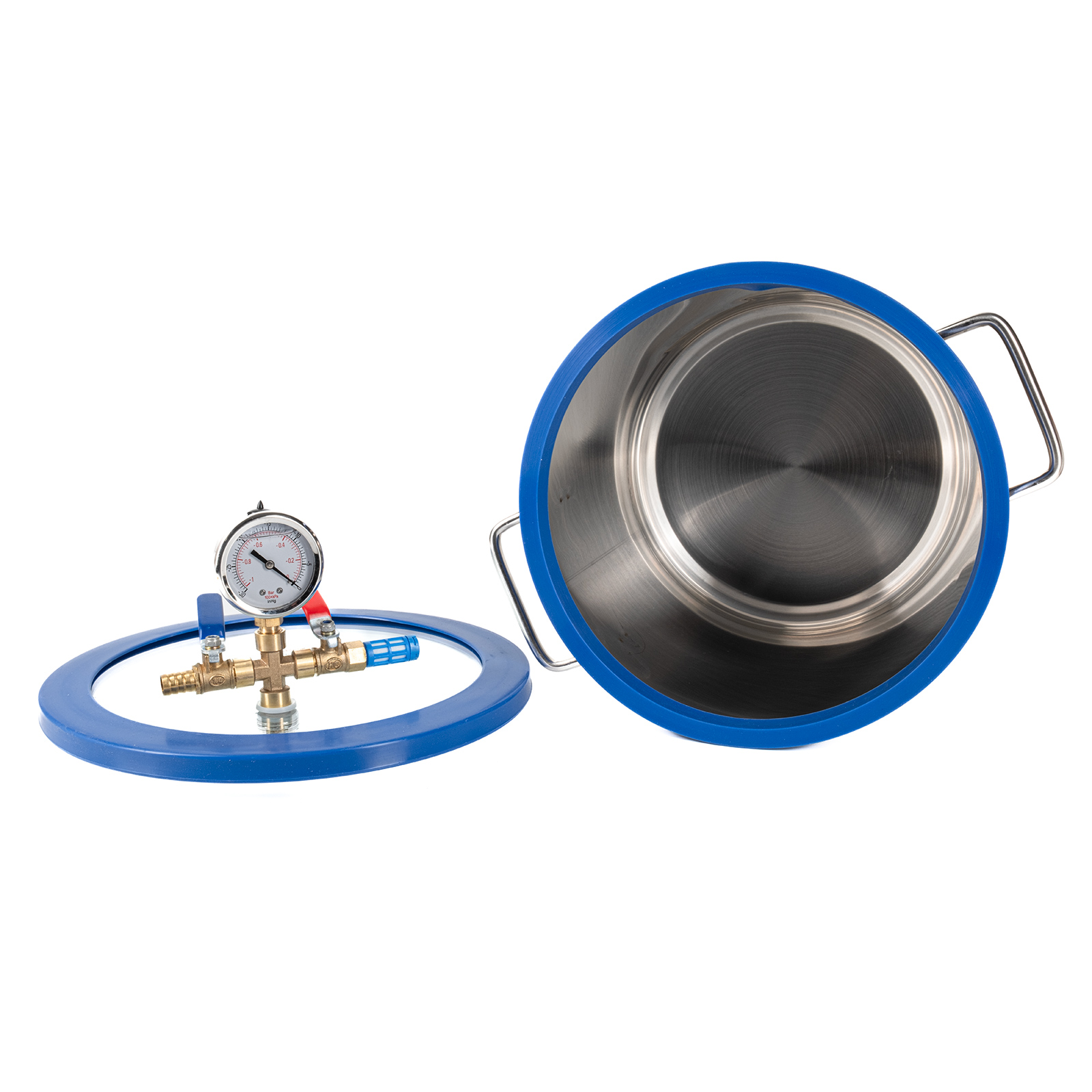 Chambre à vide 8L avec pompe à huile 230V/50Hz