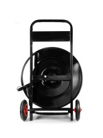 Dérouleuse à tambour mobile pour rubans PP, PET