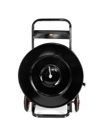 Dérouleuse à tambour mobile pour rubans PP, PET