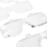 Loupes de service 0,75 - 4X avec éclairage LED et chargeur USB