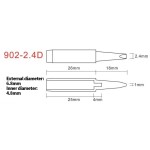 902 series 2.4D soldering tip for YIHUA stations