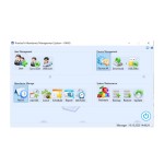 Système de présence biométrique G-M505 avec écran tactile, caméra, lecteur de doigts, RFID, WiFi/LAN/USB